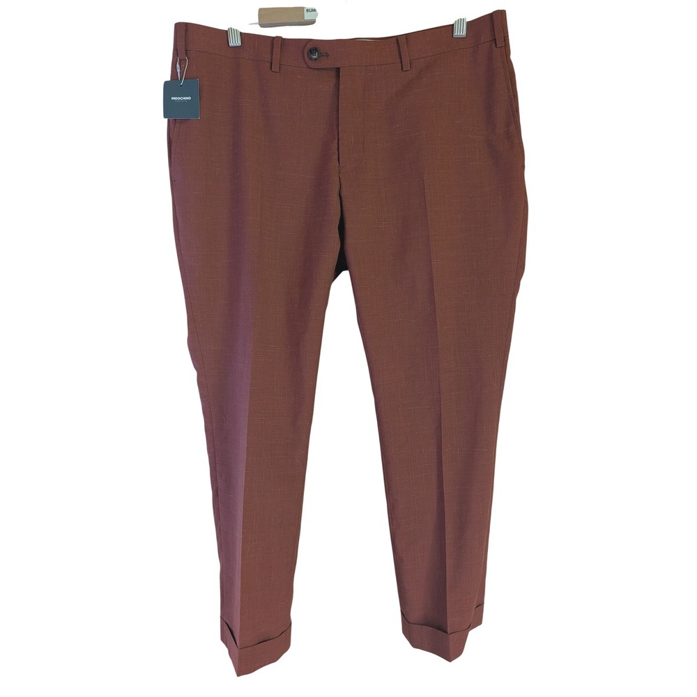Indochino Dress Pants 1-2X Quiet Luxury Tailored Cuffed Newbury 52 Professional